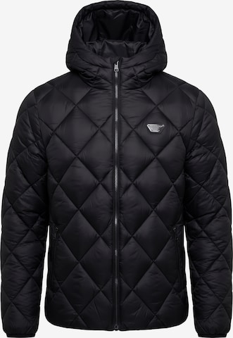Alessandro Zavetti Between-season jacket 'Deluci' in Black: front