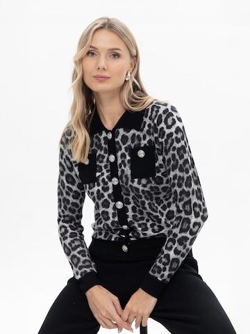 Passioni Knit Cardigan in Grey