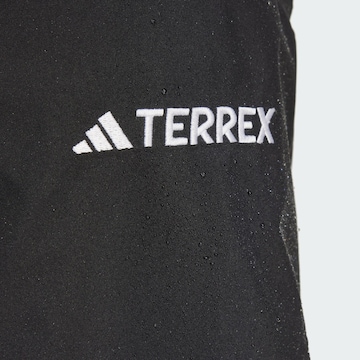 Regular Pantalon outdoor 'Multi 2L' ADIDAS TERREX en noir