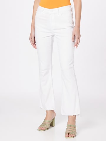 Ivy Copenhagen Flared Jeans 'Johanna' in White: front