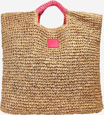 Borsa a mano di Sundek in beige: frontale