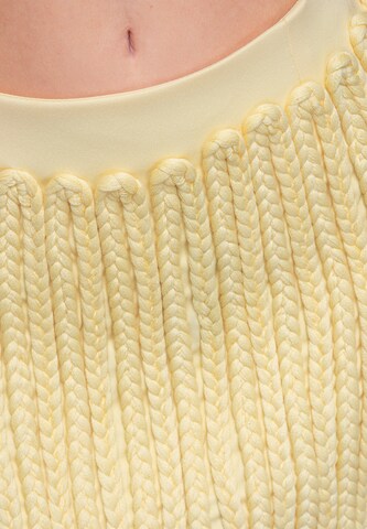 Jupe 'OW-GL-E0016' Ombre en jaune
