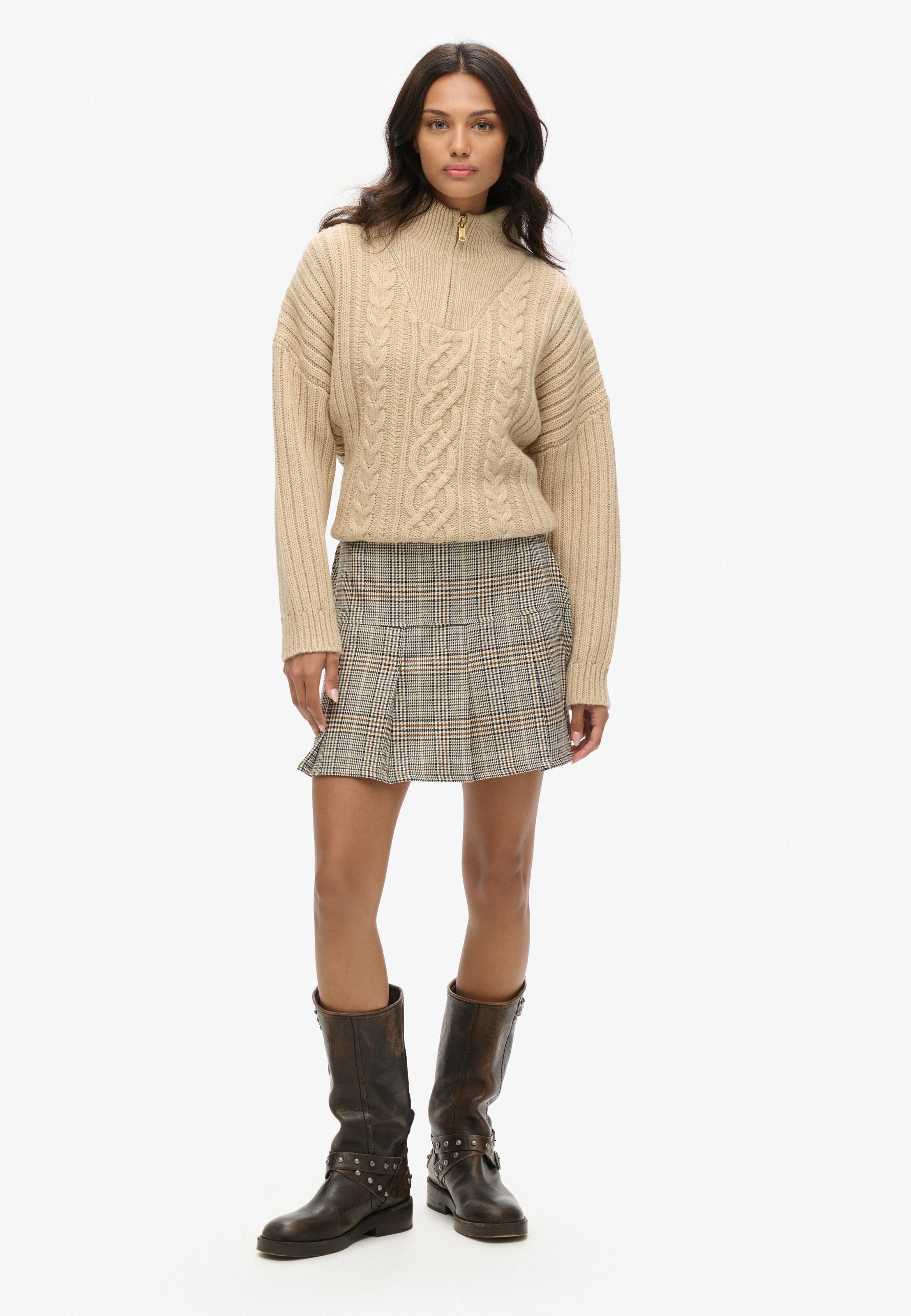 Jupe Superdry en gris