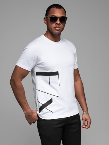 Ombre Shirt in White