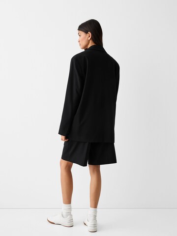 Bershka Blazer in Schwarz