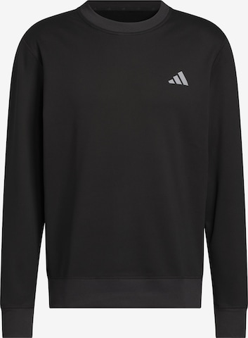 ADIDAS PERFORMANCE Sportsweatshirt 'Ultimate365' in Schwarz: Vorderseite