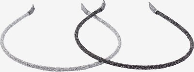 HALLHUBER Haarschmuck in schwarz / silber, Produktansicht