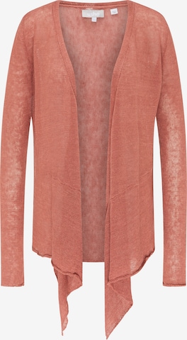 Usha Knit Cardigan in Pink: front