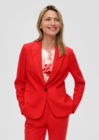 Blazer s.Oliver BLACK LABEL en rouge : devant