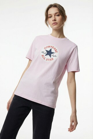 CONVERSE Shirt 'Chuck' in Pink: front