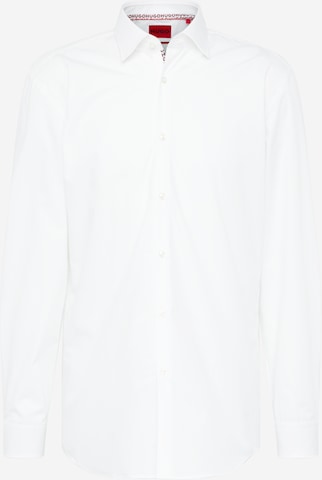 HUGO Red Regular fit Zakelijk overhemd 'Koey' in Wit: voorkant