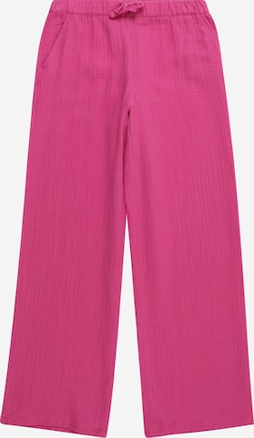 Wide leg Pantaloni 'THYRA' di KIDS ONLY in rosa: frontale