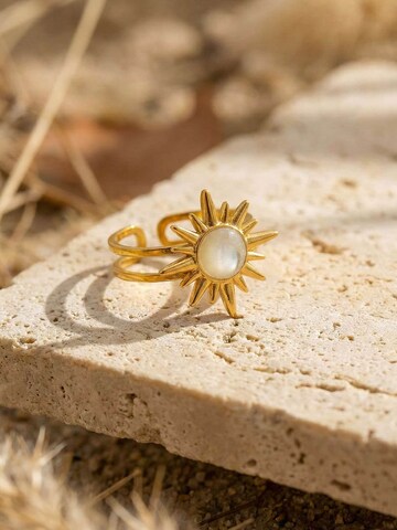 Nemomatheo Ring 'Aurora Calma' in Gold
