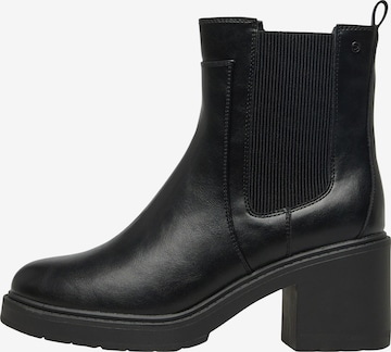 Stivaletto di s.Oliver in nero: frontale
