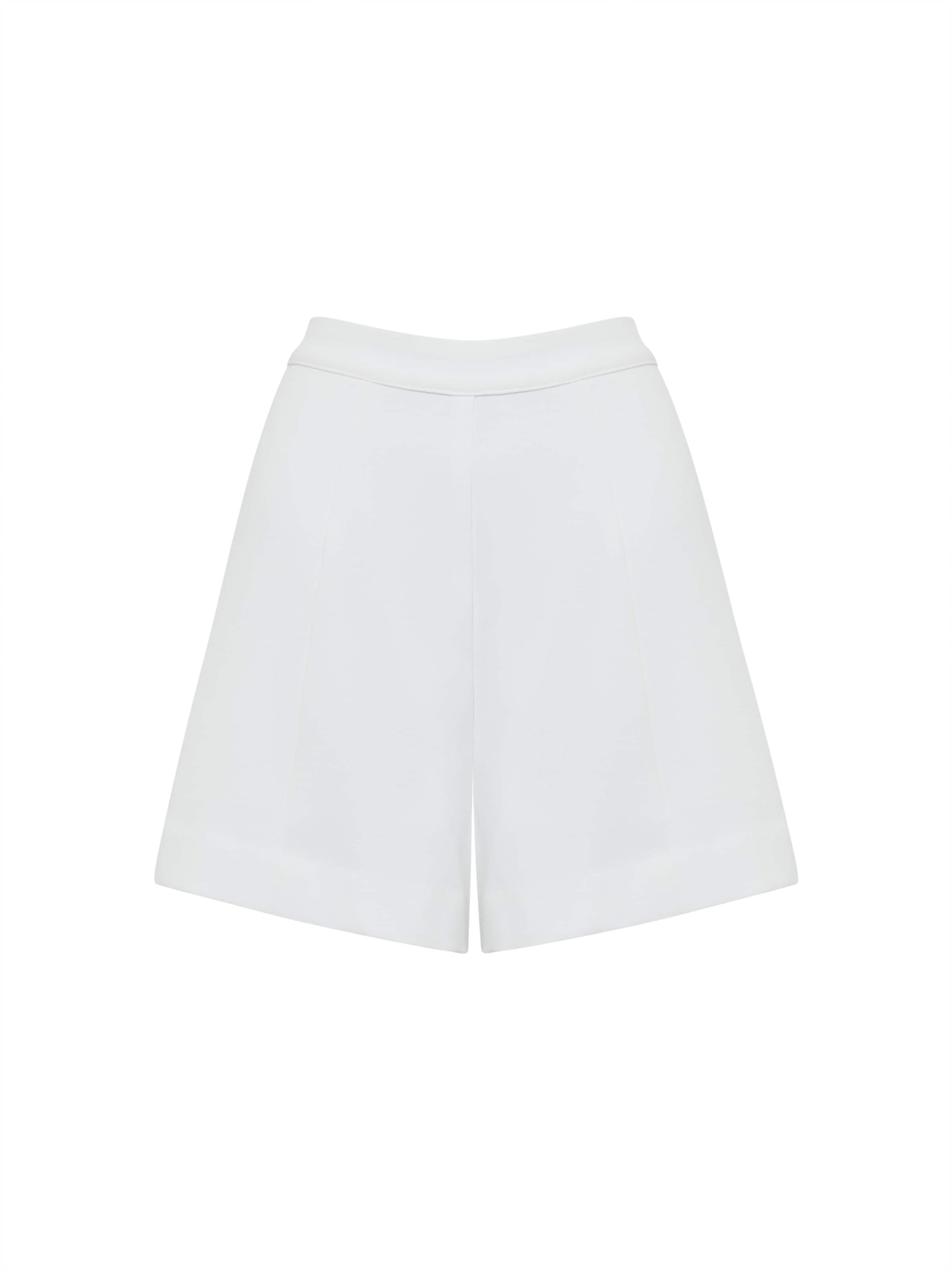 Tussah - Regular Calças em branco: frente