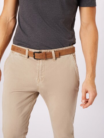 Slimfit Pantaloni eleganți 'Tom' de la Hailys Men pe bej