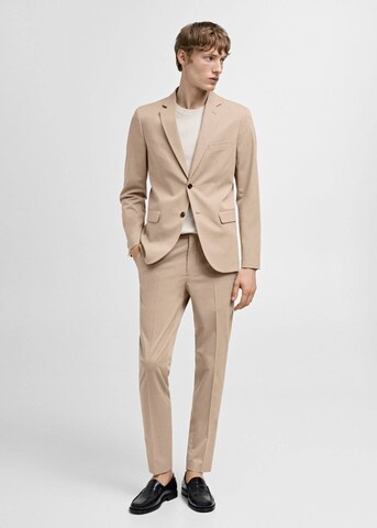 MANGO MAN Regular Fit Sakko 'Paris' in Beige