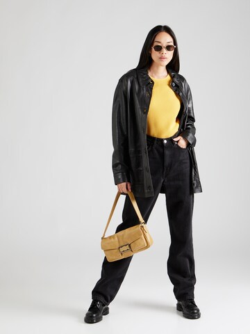 Banana Republic Вязаный топ в Желтый
