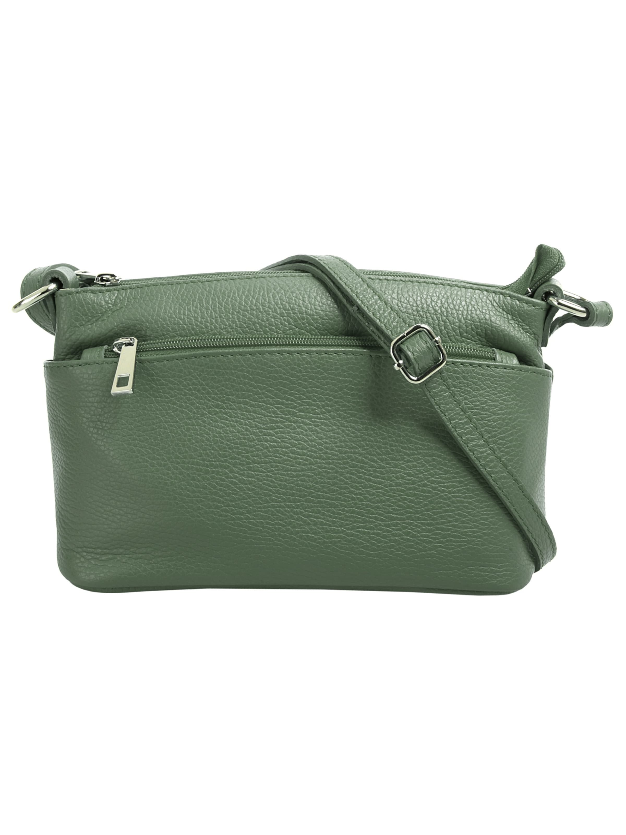 Sac à bandoulière Cluty en vert : devant