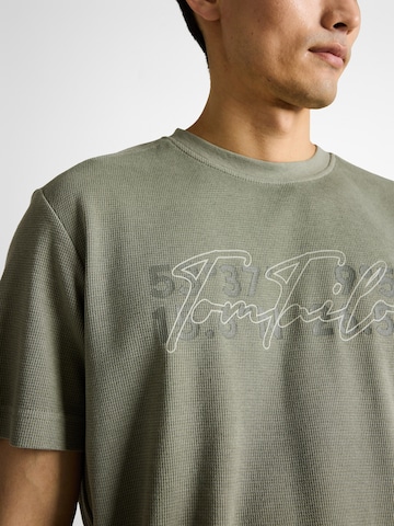 TOM TAILOR Shirt in Green