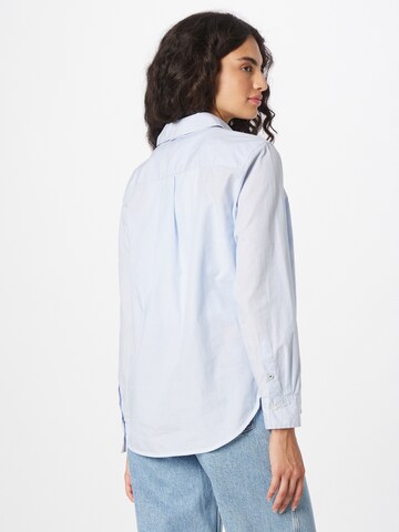 TOMMY HILFIGER Bluse in Blau