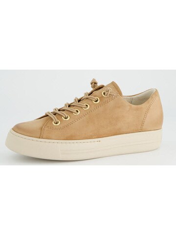 Paul Green Schnürschuhe in Beige: Vorderseite
