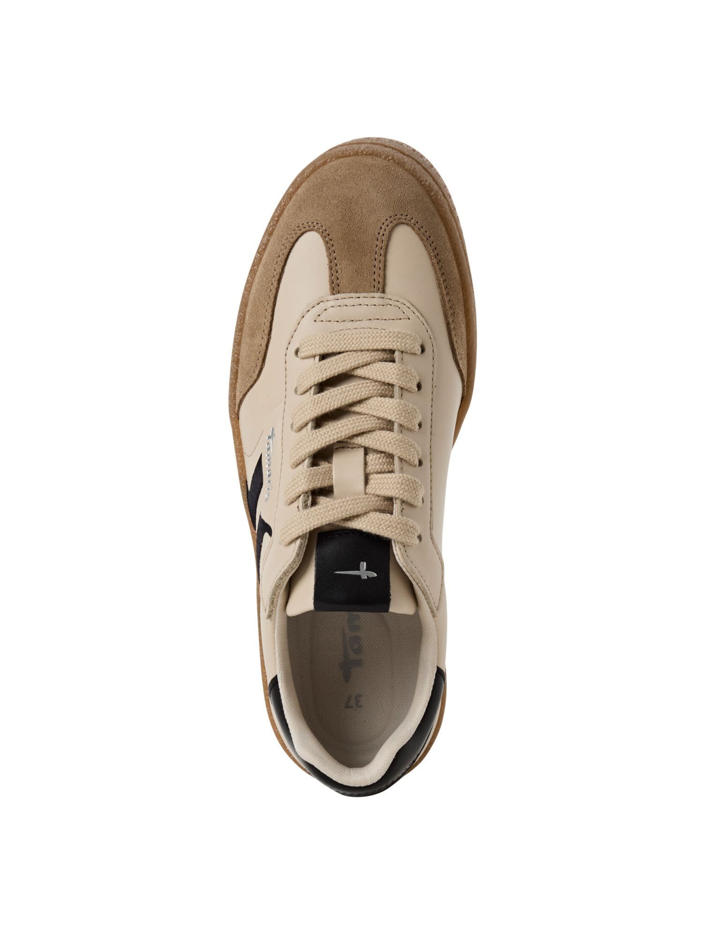 Tamaris Σνίκερ χαμηλό σε μπεζ