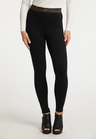 faina Skinny Leggings in Schwarz: predná strana