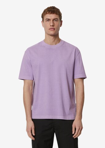 T-Shirt Marc O'Polo en violet : devant