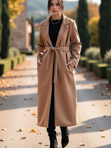 Figl Between-Seasons Coat 'M1114' in Beige