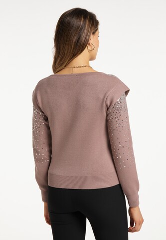 Pull-over faina en rose