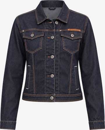 CIPO & BAXX Jeansjacke mit Taschen an den Seiten in Grau: Vorderseite