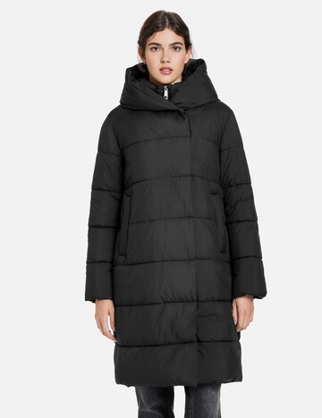 TAIFUN Zimní kabát – černá: přední strana