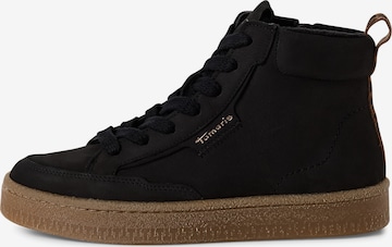 Tamaris Veterlaarsjes in Zwart: voorkant