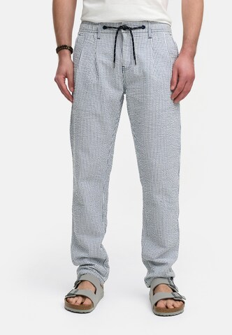 INDICODE JEANS Regular Pants 'Webb' in Blue: front