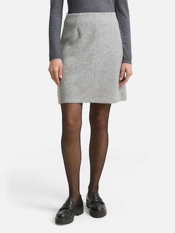 TOM TAILOR Rok in Grijs: voorkant