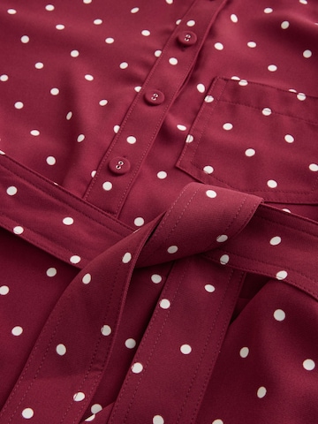 Next Μπλουζοφόρεμα σε κόκκινο