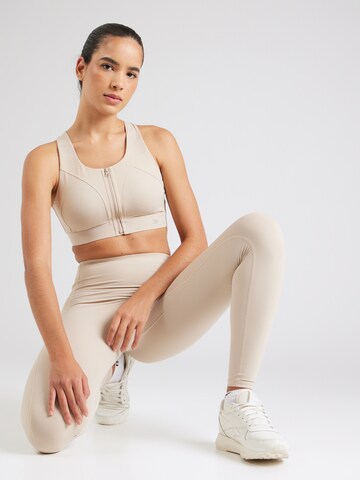 Yvette Sports Slimfit Sporthose 'Tilly' in Beige