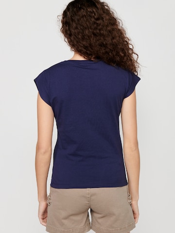 KOROSHI Shirt in Blauw