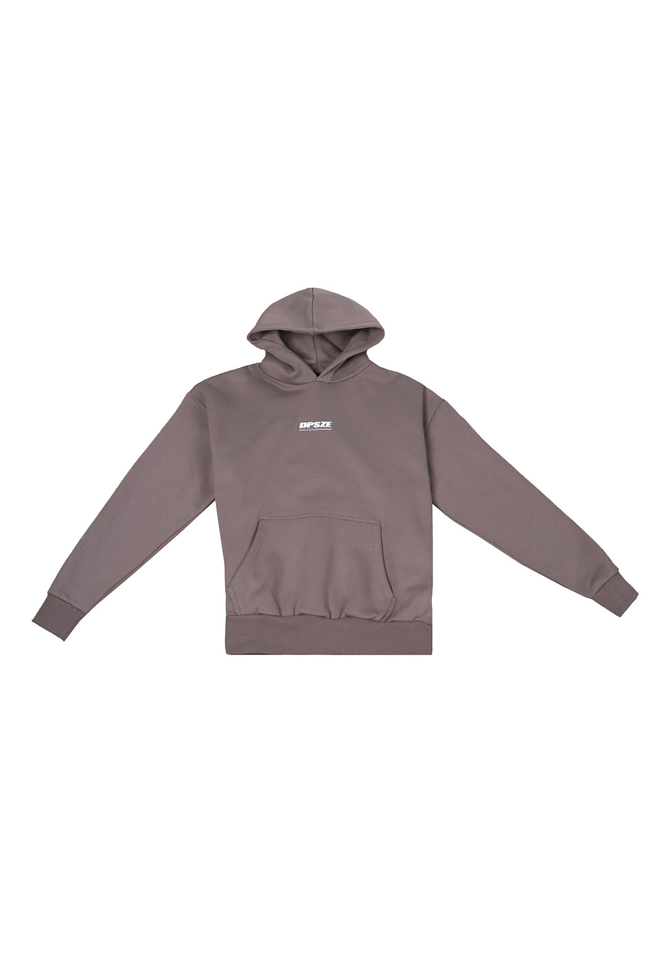 Dropsize Sweatshirt in Bruin: voorkant
