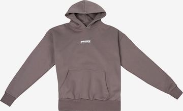 Dropsize Sweatshirt in Bruin: voorkant