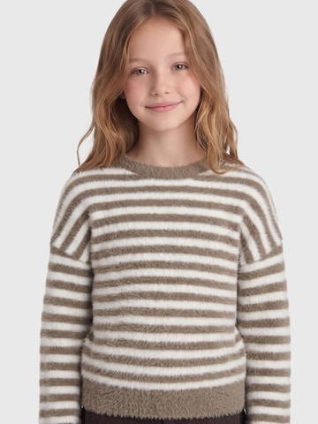 KIDS ONLY GIRL Sweater 'newpiumo' in Brown