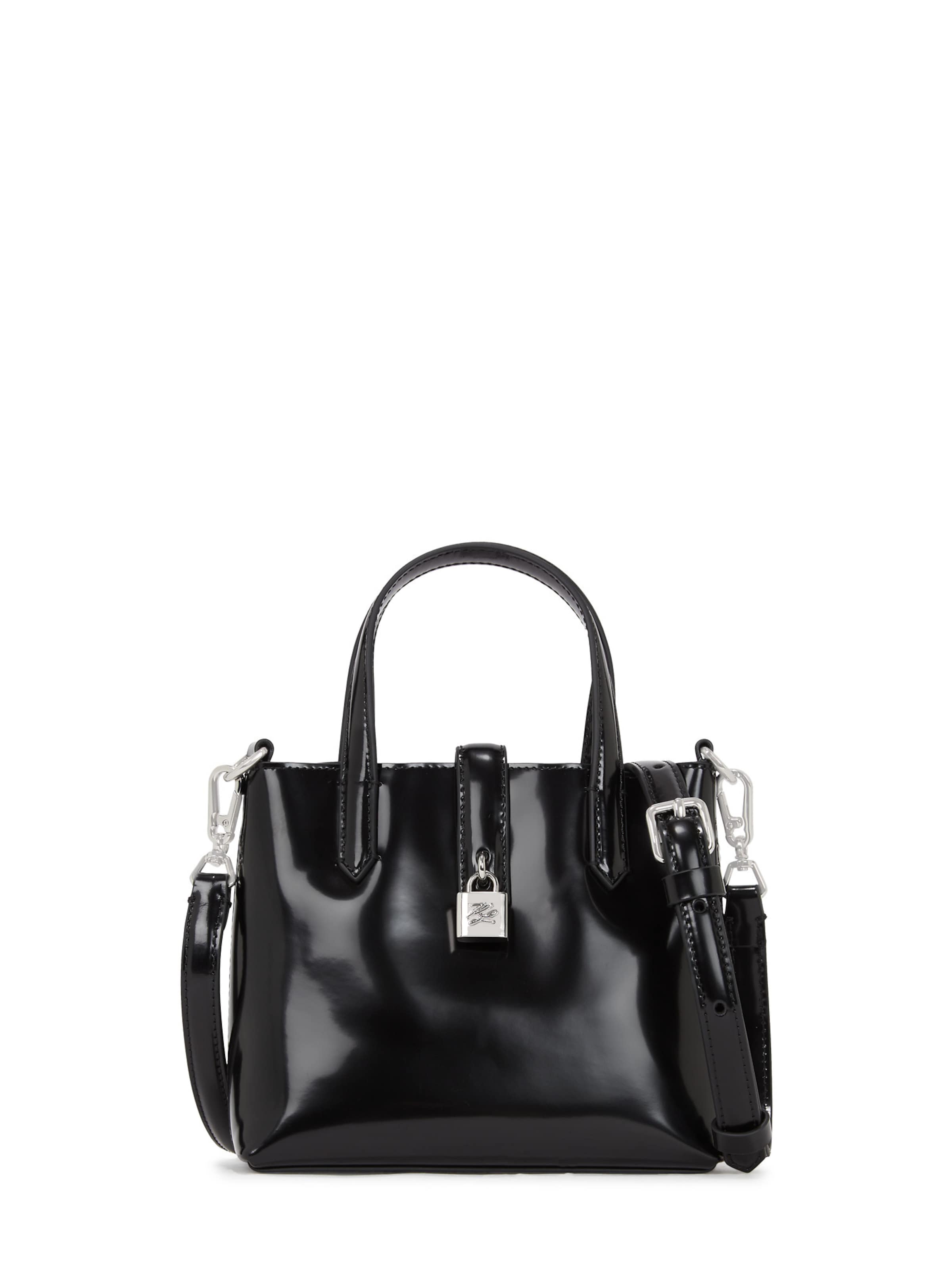 Karl Lagerfeld - Malas de tiracolo 'Autograph' em preto: frente