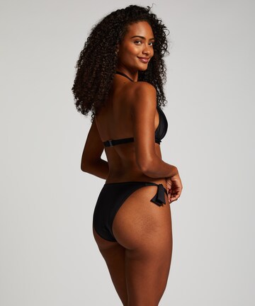 Hunkemöller Triangel Bikinitop 'Luxe' in Schwarz