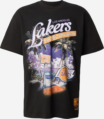 Mitchell & NessMajica 'NBA PARADISO LOS ANGELES LAKERS' - crna boja: prednji dio
