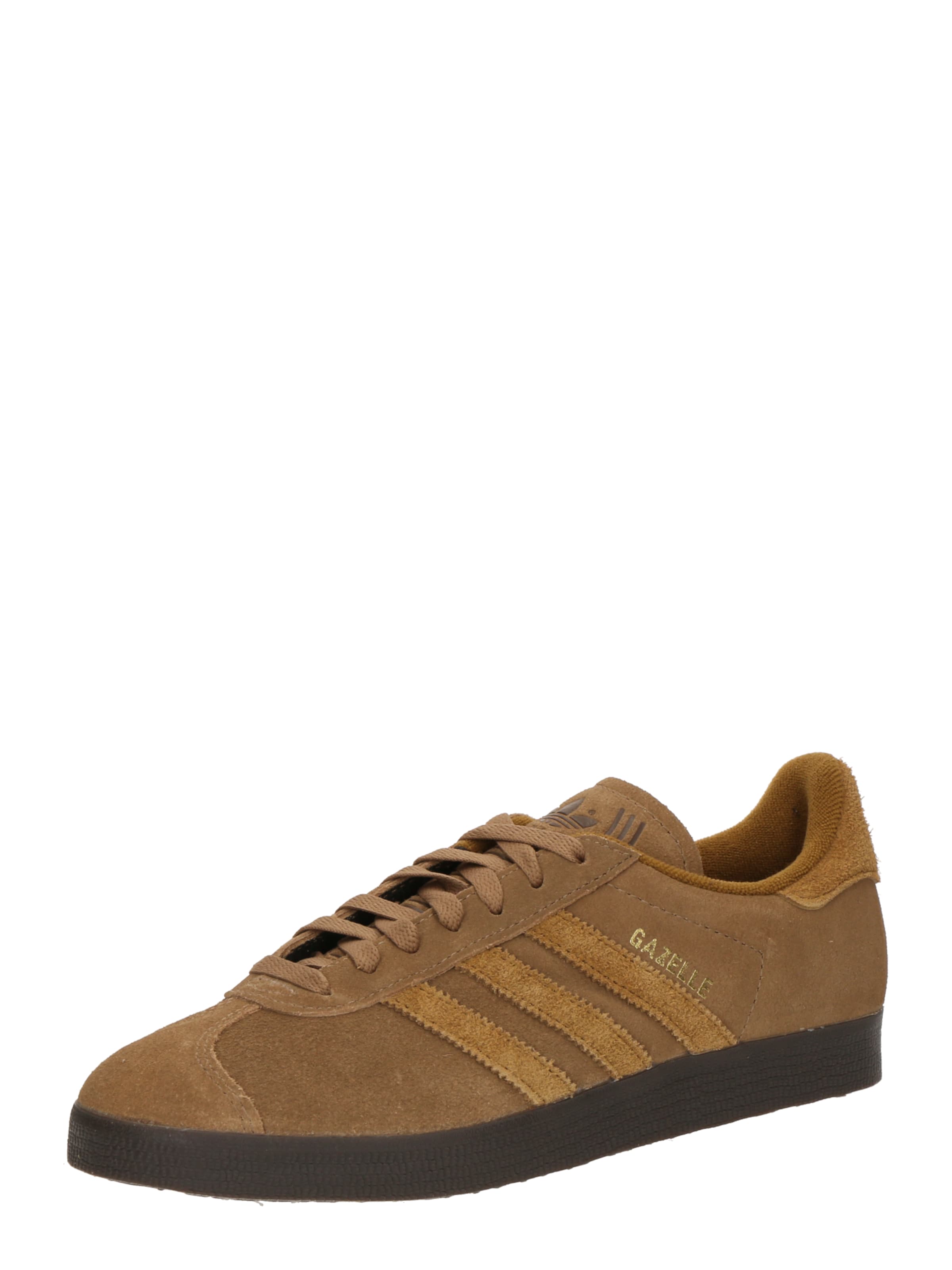 Sneaker low 'GAZELLE' de la ADIDAS ORIGINALS pe maro: față