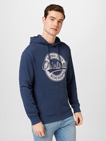 BLEND Sweatshirt in Blau: predná strana