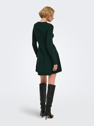 Robes en maille 'ONLFIA' ONLY en vert