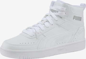 PUMA High-Top Sneakers 'Rebound Joy' in White: front