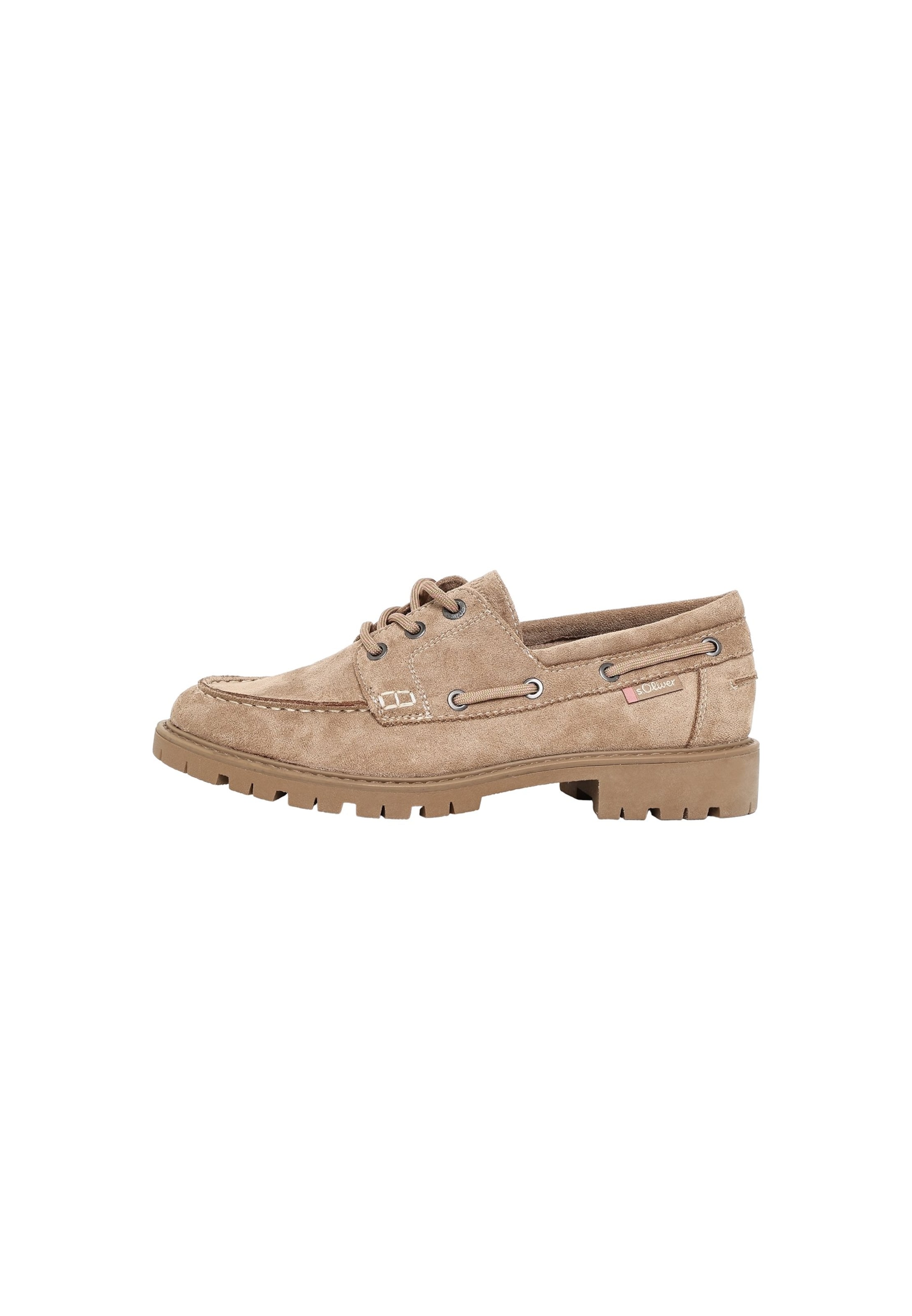 s.Oliver Mokassin in Beige: Vorderseite